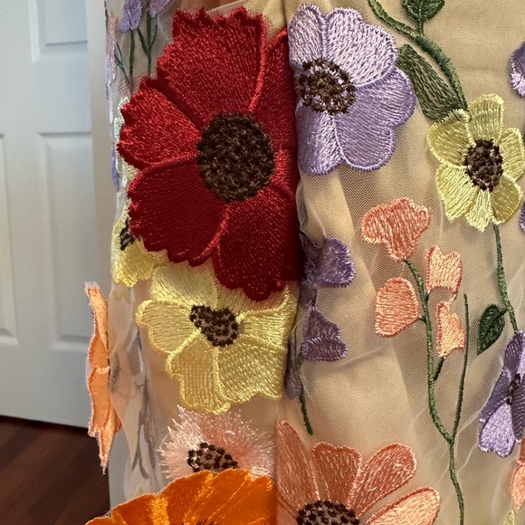 Floral mini dress - Picture 3 of 5